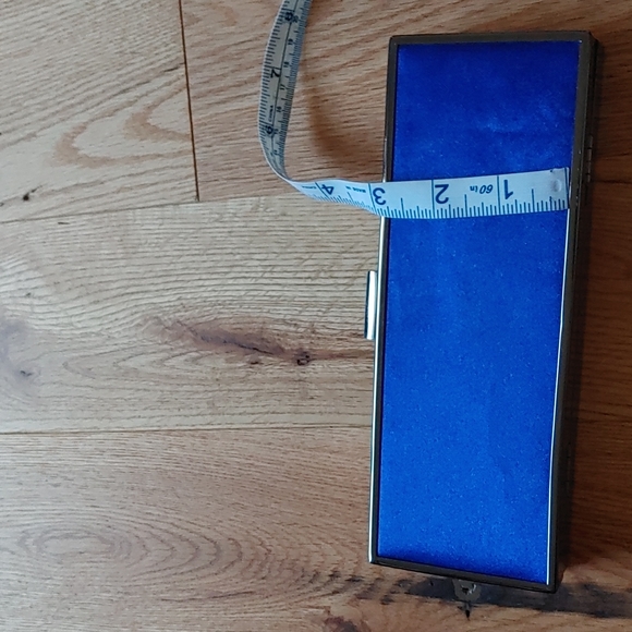 Call it Spring. Clutch. Like new. Metallic and Blue. - Picture 6 of 9